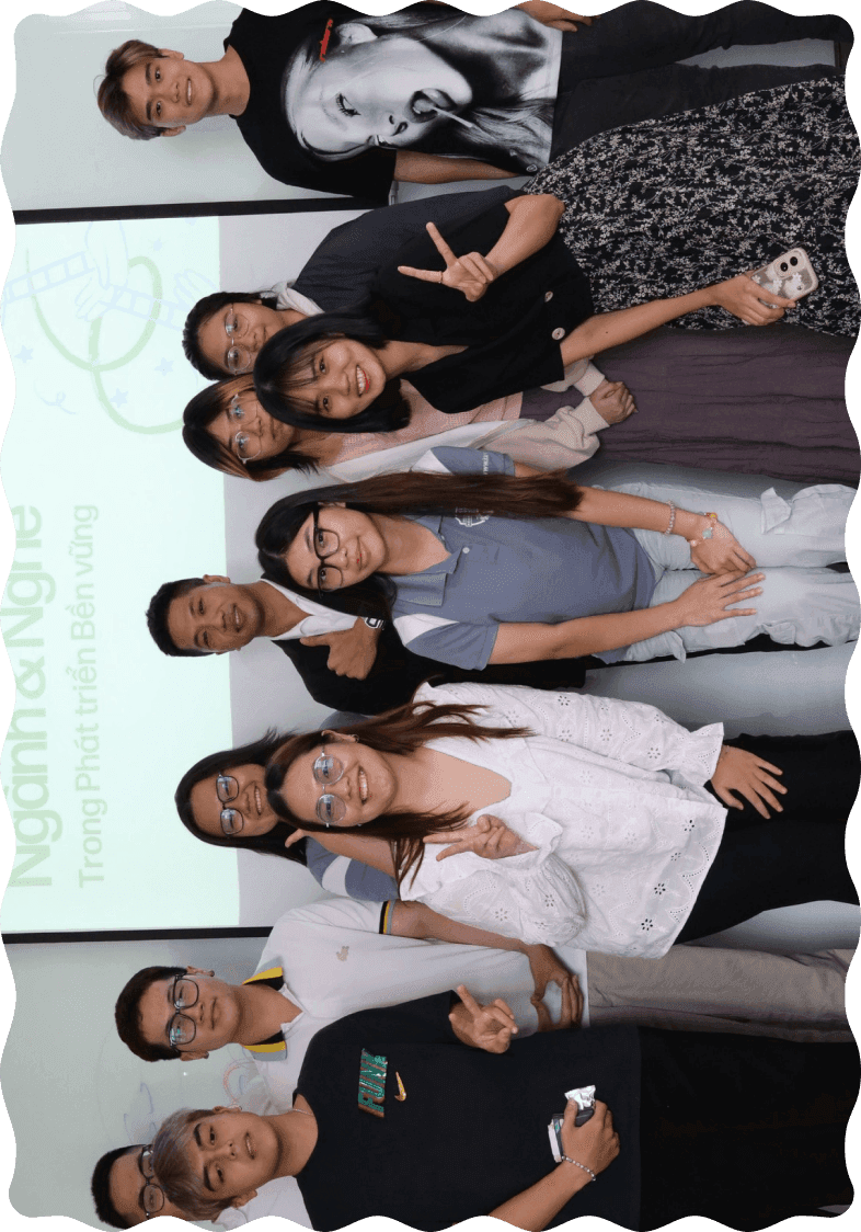 Community gathering of youth sustainability advocates